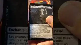 Ouverture d'un booster Magic the gathering Commander legends donjons et dragons