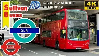 [Docklands Light Rail Replacement Bus: DLR2 Gallions Reach to Canary Wharf Station] ADL E400 Trident