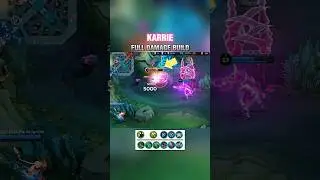 ➡️ KARRIE BEST BUILD AND EMBLEMS | Mobile Legends #mobilelegends