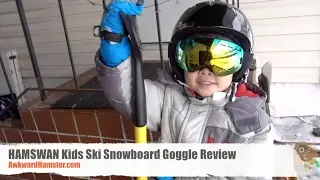 HAMSWAN Kids Ski Snowboard Goggle Review