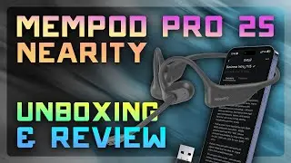 Nearity Mempod Pro 2S Headset Review & Unboxing 🔊 | AI Headset That Transcribes Your Calls LIVE!