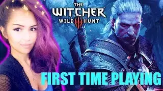 First Time Playing WITCHER 3 | Come Help Me Play! | Live with Rebelle