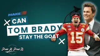 IF PAT WINS, CAN BRADY STILL BE THE GOAT?! MAKE A POINT DEBATES!!