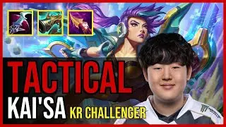 Tactical - KAI'SA vs. JHIN ADC | KR Challenger