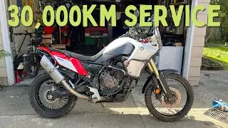 30,000km Service | Yamaha Tenere 700 | Oil and Filter Change | MotoNZ.com