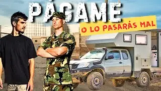 IRAN&Iacute; nos ayuda en FRONTERA CORRUPTA | Overland TOYOTA HILUX Camper 4X4 | Ep.28