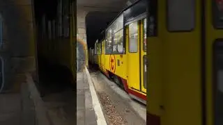 Streetcar Konstal 2008+2009=28  to osiedle Gorczewska in Warsaw Poland🚊