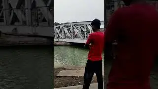 Khidirpur bridge folding #kolkata bridge #shorts #youtubeshorts #zafarkaifivlogs