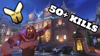 OVERWATCH 2 GOLD TANK - DESTROYING opposition on WINSTON - 50+ KILLS NO4