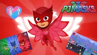 PJ Masks: Moonlight Heroes Spiel App | Owlette Fly Run Gameplay