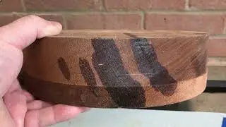Wood turning - Sapele Fruit Bowl