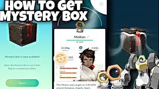 HOW TO GET MYSTERY BOX &CREATE NINTENDO ACCOUNT POKEMON HOME |POKEMON GO#pokemongo#mysterybox#meltan
