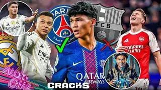 Barça pierde a consentido de Flick | Mbappe ¿Humilló a Brahim? | Gunners “secos”| Cristiano lo sabía