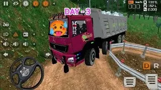 😈12 WHEELER TANKER  TRUCK DRIVING🔥 IN OFFRODE 🥵 BUS SIMULATOR INDONESIA GAME 