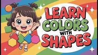 Learn Shapes & Colors 🌈 | Fun Learning for Kids & Toddlers | Learn With Miss Melon