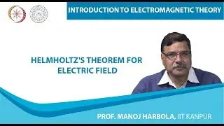Helmholtz's Theorem for Electric Field