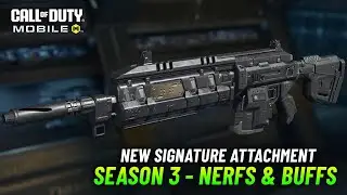 Season 3 Nerfs & Buffs Weapon Balances Patch Notes COD Mobile - CODM