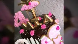 Pasteles con Galletas de Royal Icing