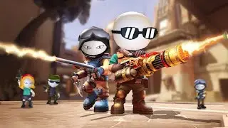 Fire Squad Action:FPS Shooting Android Gameplay | pepo war games