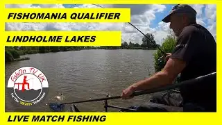LIVE MATCH FISHING : FISHOMANIA QUALIFIER : LINDHOLME LAKES : JUNE 2022