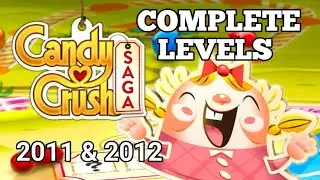 Let's Play Candy Crush Saga Complete Levels || Hard Level 2011 & Nightmarishly Hard Level 2012