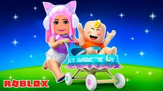 БРОСИЛИ В ДЕТСКОМ САДИКЕ РОБЛОКС ! УХАЖИВАЮ ЗА МЛАДШЕЙ СЕСТРОЙ ! Twilight Daycare