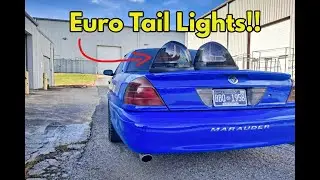 What a DIFFERENCE! Installing Euro Smoked LED Tail Lights on My Mercury Marauder