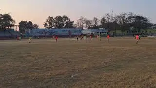 Khunti junior players practicing good football 
