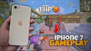 iPhone 7 PUBG 4.2 Update Gameplay & Room🥹Game crash problem🥹