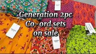 Generation 2pc Co-ord sets on sale | summer Collection on discount