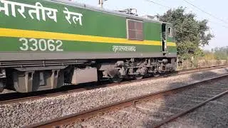 Tuglakabad WAG-9HC with Metal Roll on Flatbeds