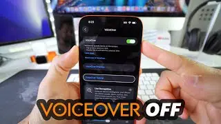 Как отключить VoiceOver на Apple iPhone 17 Pro Max