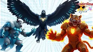 Superhero Safari Squad &ndash; A to Z Animal Heroes!|Safari Animals Song| KinderSong World