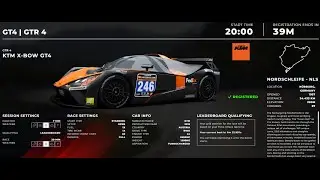 RRRE Daily Racing - GTR4 Nordschleife NLS - KTM X-BOW GT4