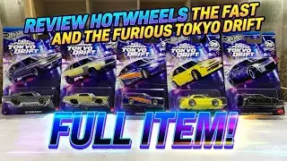 REVIEW HOTWHEELS FAST AND  FURIOUS TOKYO DRIFT FULL ITEM😱⁉️#hotwheels #diecast #hotwheelscollector 