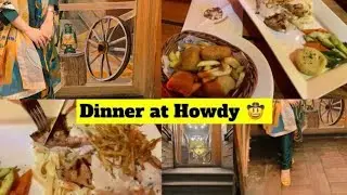 A visit to Howdy😍| Chicken Steak Review🤤Western Cowboy themed Restaurant🤠 | Crispy Nuggests & Fries|