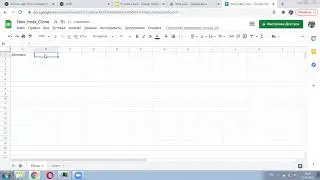 Glide. Nocode мобильное приложение. Instagram. #1. Создание google таблицы