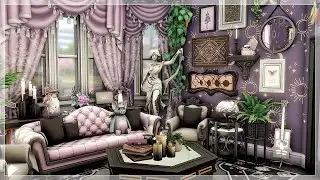 purple goth apartment 💜🖤