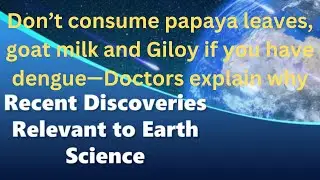 Don&rsquo;t consume papaya leaves, goat milk and Giloy if you have dengue&mdash;Doctors explain why
