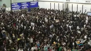 Hong Kong International Airport Cancels All Remaining Flights Due To Protests