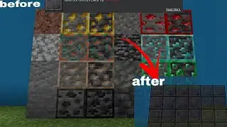 Netherite stone texture pack for bedrock