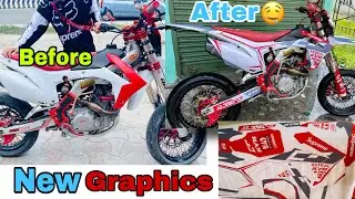 New graphics on crossfire RM250