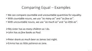 Nouns   Countable and Uncountable I Substantivos cont&aacute;veis e incont&aacute;veis