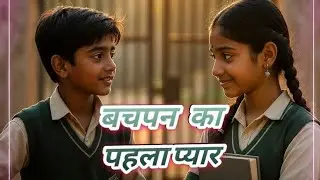 बारिश में शर्ट उतार दी... बचपन की वो मासूम मोहब्बत | Heart Touching Story**