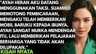 AYAH HERAN AKU DATANG MENGGUNAKAN TAKSI. SUAMI MENGAKU TELAH BERIKAN MOBILNYA KE IBUNYA, AYAH MURKA