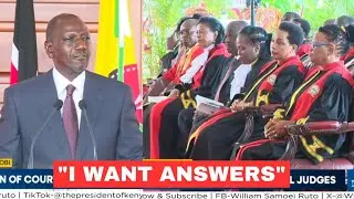 BETWEEN YOU & KENYANS WHO HAVE AUTHORITY? Ruto lectures Judges halting all projects in his manifesto