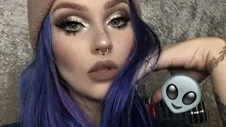 gunmetal stack cut crease, full face makeup tutorial + first impressions