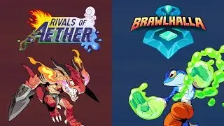 Brawlhalla and Rivals of Aether Crossover Skins