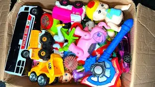 9:27 Satisfying with Unboxing Cute Princess Bed & Swing Slide Collection Toys Review | ASMR