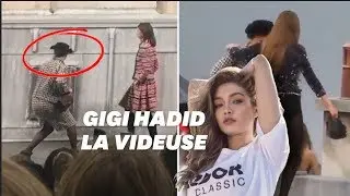 Marie s&rsquo;infiltre perturbe le d&eacute;fil&eacute; Chanel de Gigi Hadid